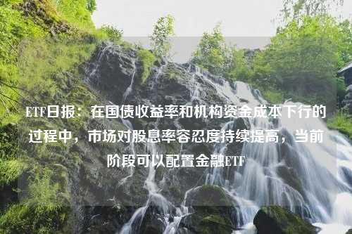 ETF日报：在国债收益率和机构资金成本下行的过程中，市场对股息率容忍度持续提高，当前阶段可以配置金融ETF