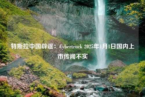 特斯拉中国辟谣：Cybertruck 2025年1月1日国内上市传闻不实