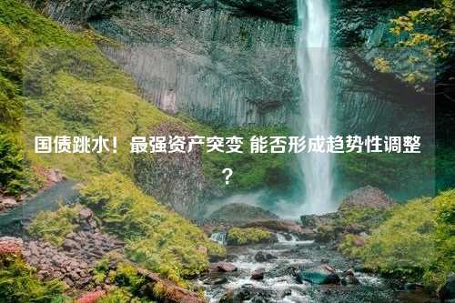 国债跳水！最强资产突变 能否形成趋势性调整？