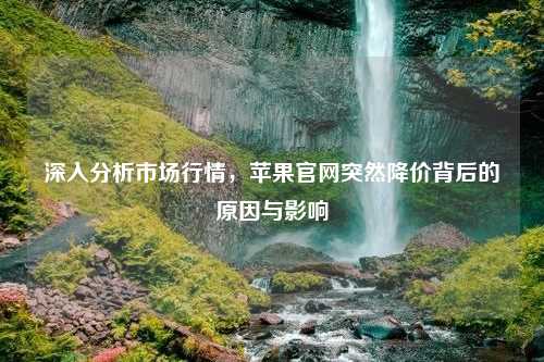 深入分析市场行情，苹果官网突然降价背后的原因与影响