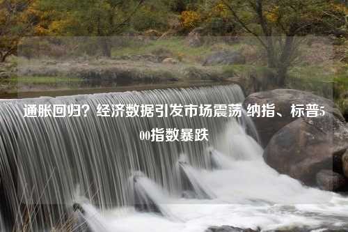 通胀回归？经济数据引发市场震荡 纳指、标普500指数暴跌