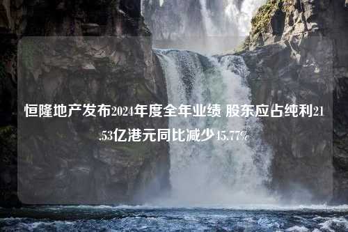 恒隆地产发布2024年度全年业绩 股东应占纯利21.53亿港元同比减少45.77%