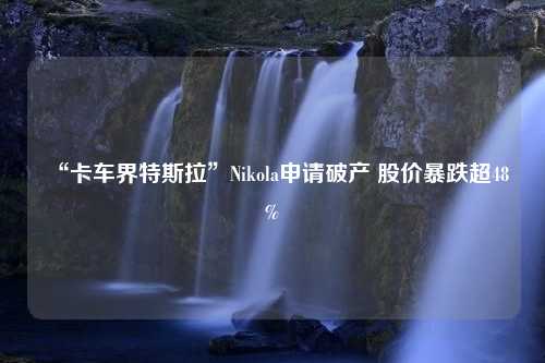 “卡车界特斯拉”Nikola申请破产 股价暴跌超48%