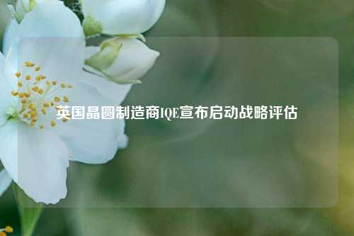 英国晶圆制造商IQE宣布启动战略评估-第1张图片-山东省农村信用社联合社泰安办事处